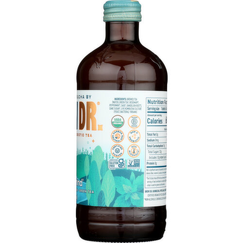 Brew Dr. Kombucha, Organic, Clear Mind