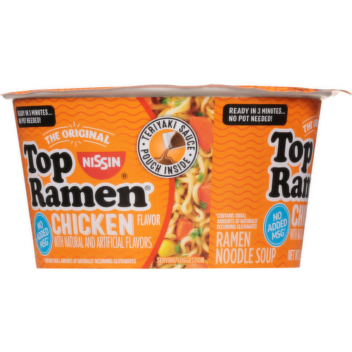 Nissin Ramen Noodle Soup, Chicken Flavor