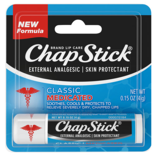 ChapStick Lip Balm, Medicated, Classic