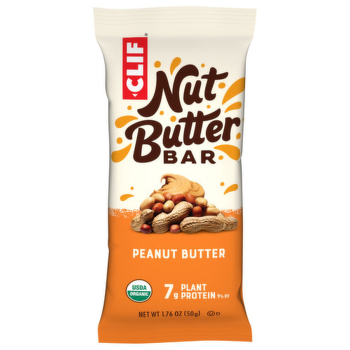 Clif Energy Bar, Organic, Peanut Butter, Nut Butter Filled