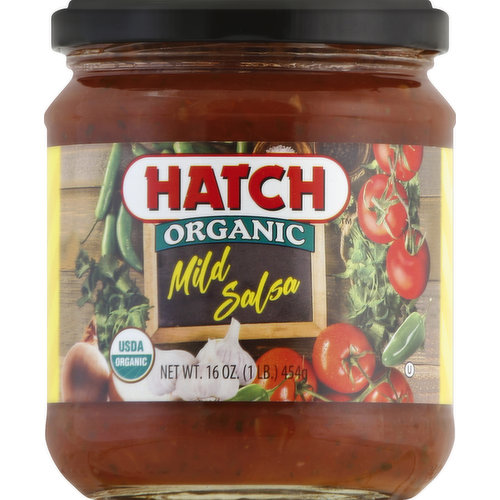 Hatch Salsa, Organic, Mild