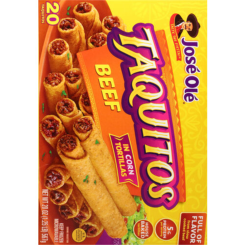 Jose Ole Beef Taquitos