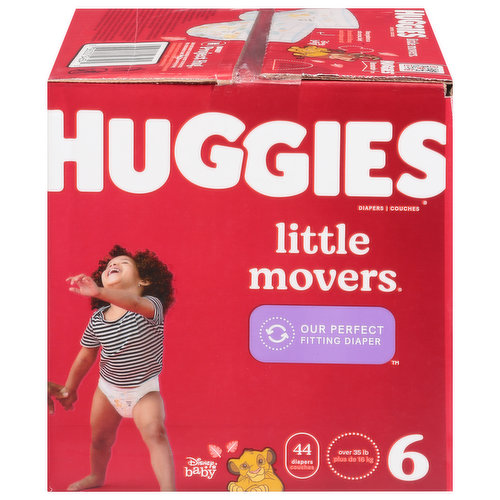 Huggies Diapers, Disney Baby, 6 (35 + lb)