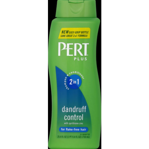 Pert Shampoo + Conditioner, 2 in 1, Dandruff Control