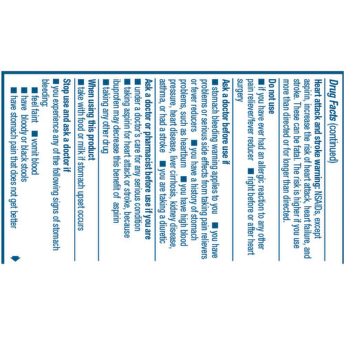 Advil 200 mg Pain Reliever/Fever Reducer