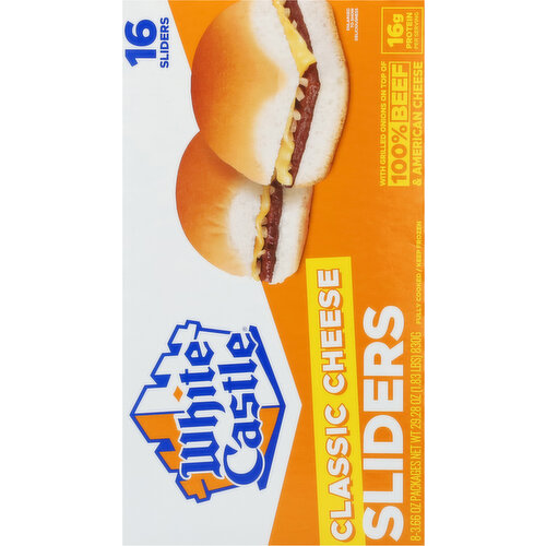 White Castle Classic Cheese Sliders