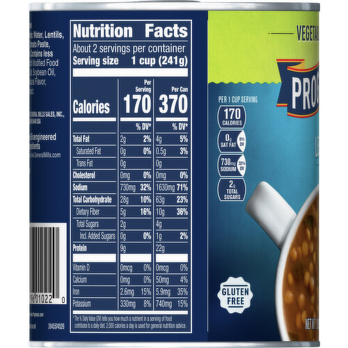 Progresso Lentil Soup