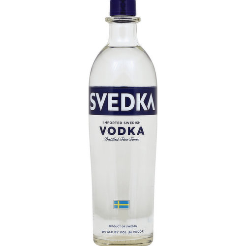Svedka Vodka, Imported Swedish