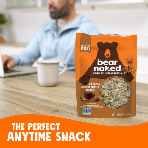Bear Naked Granola Cereal, Cacao and Cashew Butter Crunch