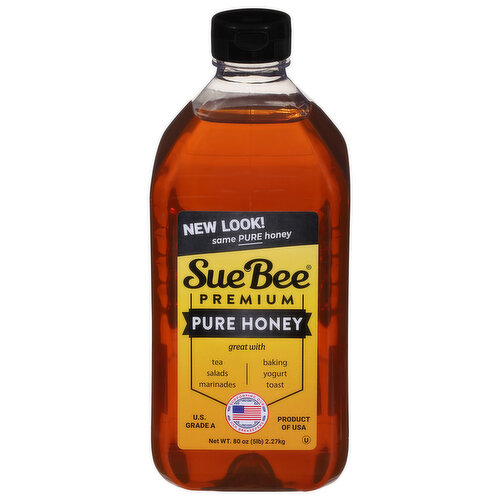 Sue Bee Honey, Clover, Pure