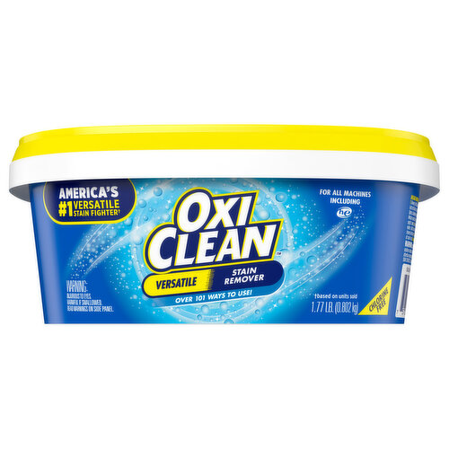 OxiClean Stain Remover, Chlorine Free, Versatile