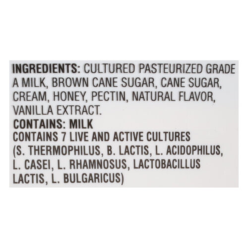 The Greek Gods Yogurt, Honey Vanilla, Greek Style