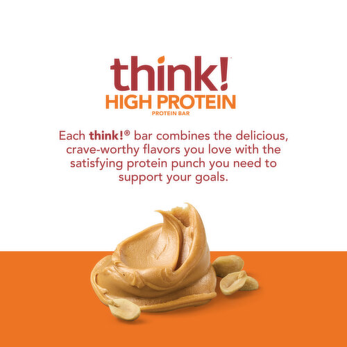 Think! High Protein Bar, Creamy Peanut Butter, 2.1 Oz