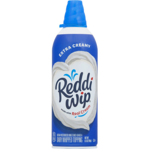 Reddi Wip Dairy Whipped Topping, Extra Creamy