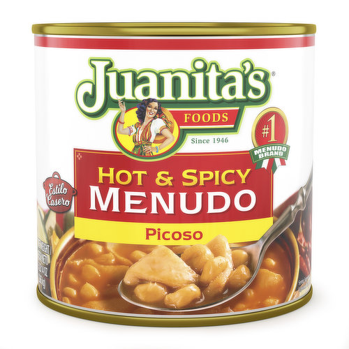 Juanita's Menudo, Hot & Spicy