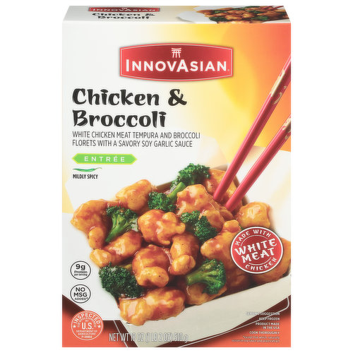 InnovAsian Chicken & Broccoli, Mildly Spicy, Entree