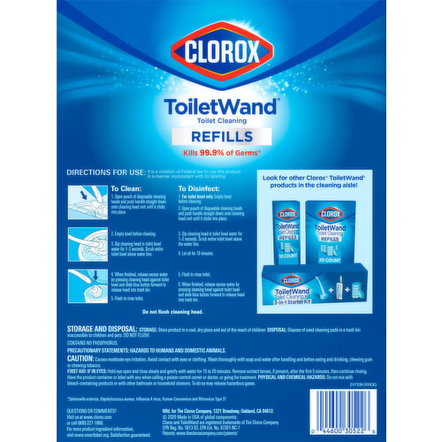 Clorox Refills, Toilet Cleaning, Value Pack
