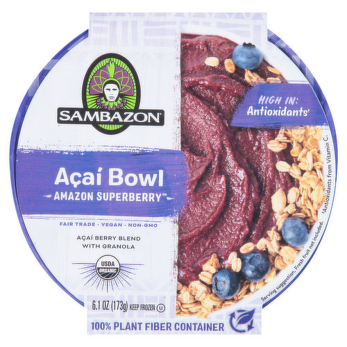 Sambazon Acai Bowl, Amazon Superberry