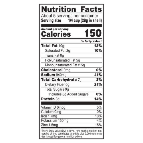 David Roasted & Salted All Natural Pumpkin Seeds