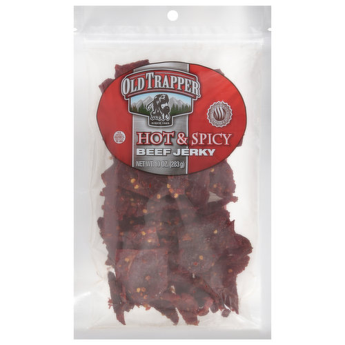 Old Trapper Beef Jerky, Hot & Spicy