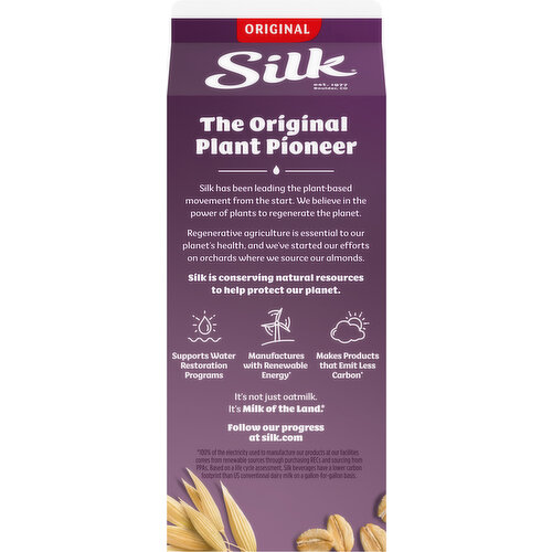 Silk Oatmilk, Original