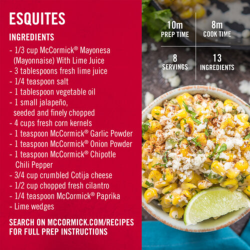 McCormick Mayonesa (Mayonnaise) With Lime Juice