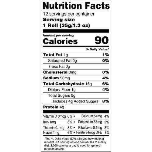 Martin's Rolls, Potato, Sweet Dinner