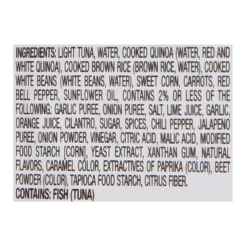 StarKist Quinoa & Beans, Latin Citrus, with Tuna