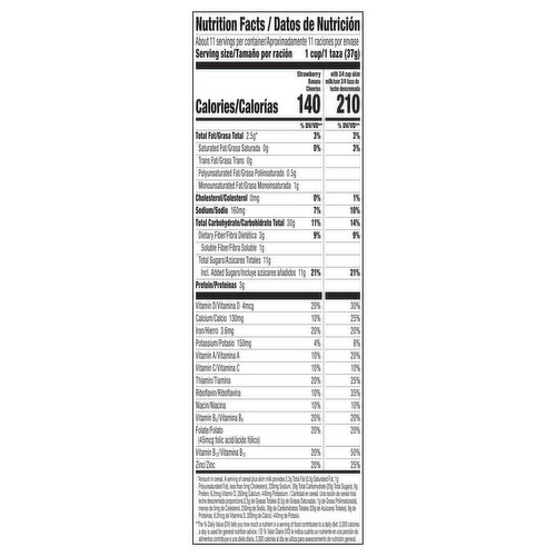 Cheerios Strawberry Banana Cereal Large Size