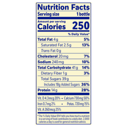 Nesquik Milk, Lowfat, Chocolate