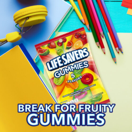 Life Savers LIFE SAVERS Gummy Candy, 5 Flavors, 7 oz Bag
