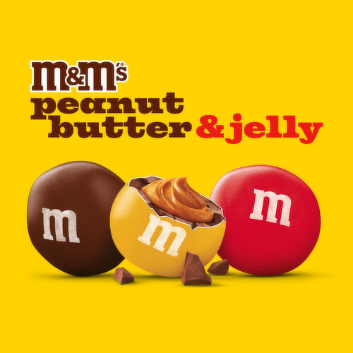 M&M'S M&M’S Peanut Butter & Jelly Candy Bag, Share Size, 24 ct.
