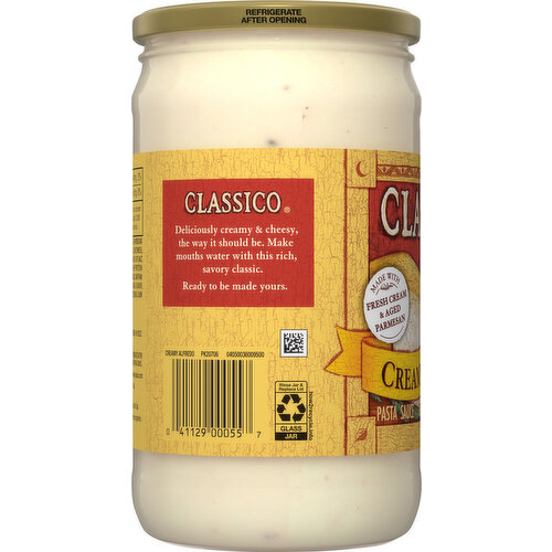Classico Pasta Sauce, Creamy Alfredo