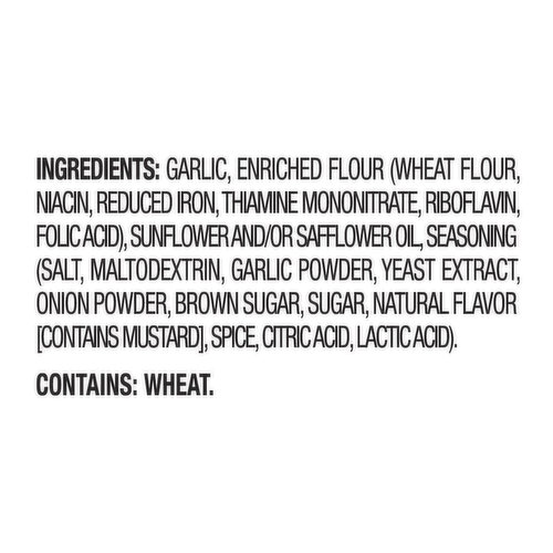 Fresh Gourmet Garlic, Crispy