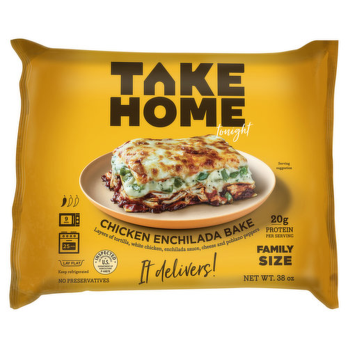 Take Home Tonight Chicken Enchilada Bake, Family Size