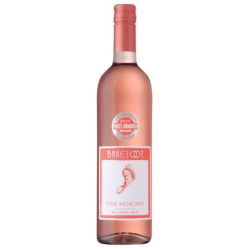 Barefoot Moscato, Pink, California