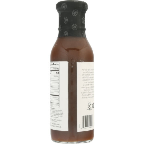 Rib Rack BBQ Sauce, Sugar Free, Sweet & Spicy
