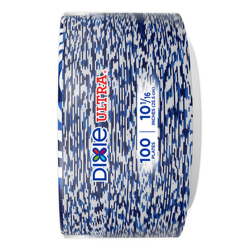 DIXIE Plates, 10-1/16 Inch