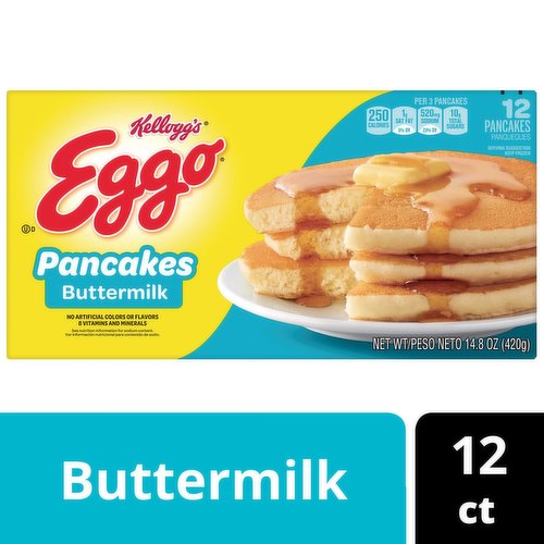 Eggo Frozen Pancakes, Buttermilk