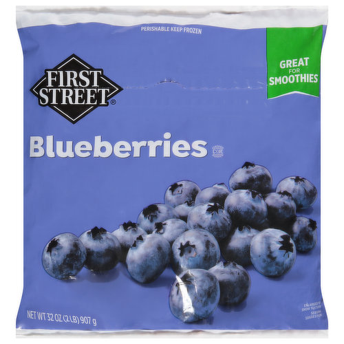 First Street Blueberries
