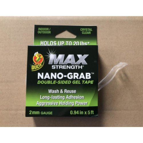 Duck Max Nano Grab Gel Tape .94in x 5ft