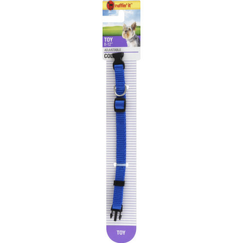 Ruffin' It Collar, Adjustable, Toy, 8-12 Inch