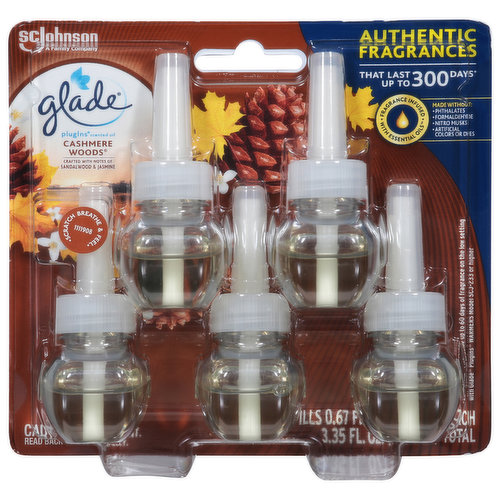 Glade Scented Oil, Cashmere Woods