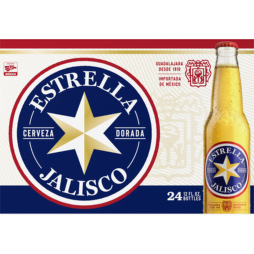 Estrella Jalisco Beer 24 pk/12 oz