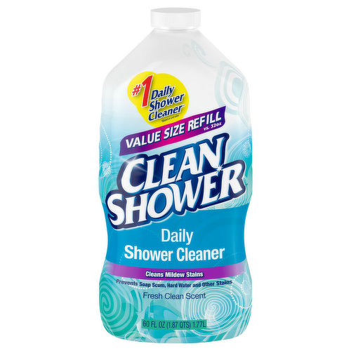 Clean Shower Shower Cleaner, Daily, Fresh Clean Scent