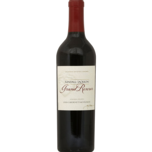 Kendall-Jackson Cabernet Sauvignon, Sonoma County, 2006