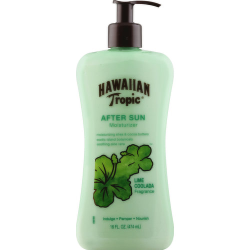Hawaiian Tropic Moisturizer, After Sun, Lime Coolada Fragrance