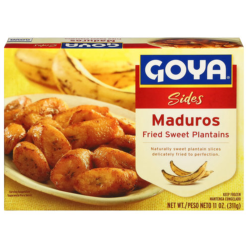 Goya Plantains, Fried, Sides, Sweet