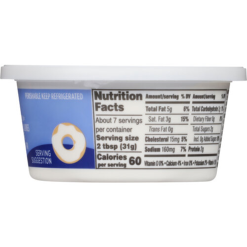 First Street Cream Cheese, Light