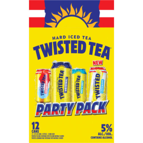 Twisted Tea Hard Assorted Iced Tea Party Pack